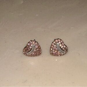 Juicy Couture Pink Heart Earrings